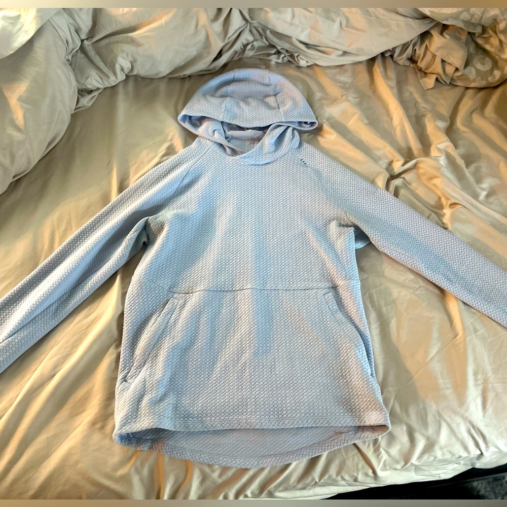 Lululemon Athletica At Ease Light Blue Hoodie